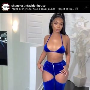 Authentic vintage SHANE JUSTIN 2 piece set